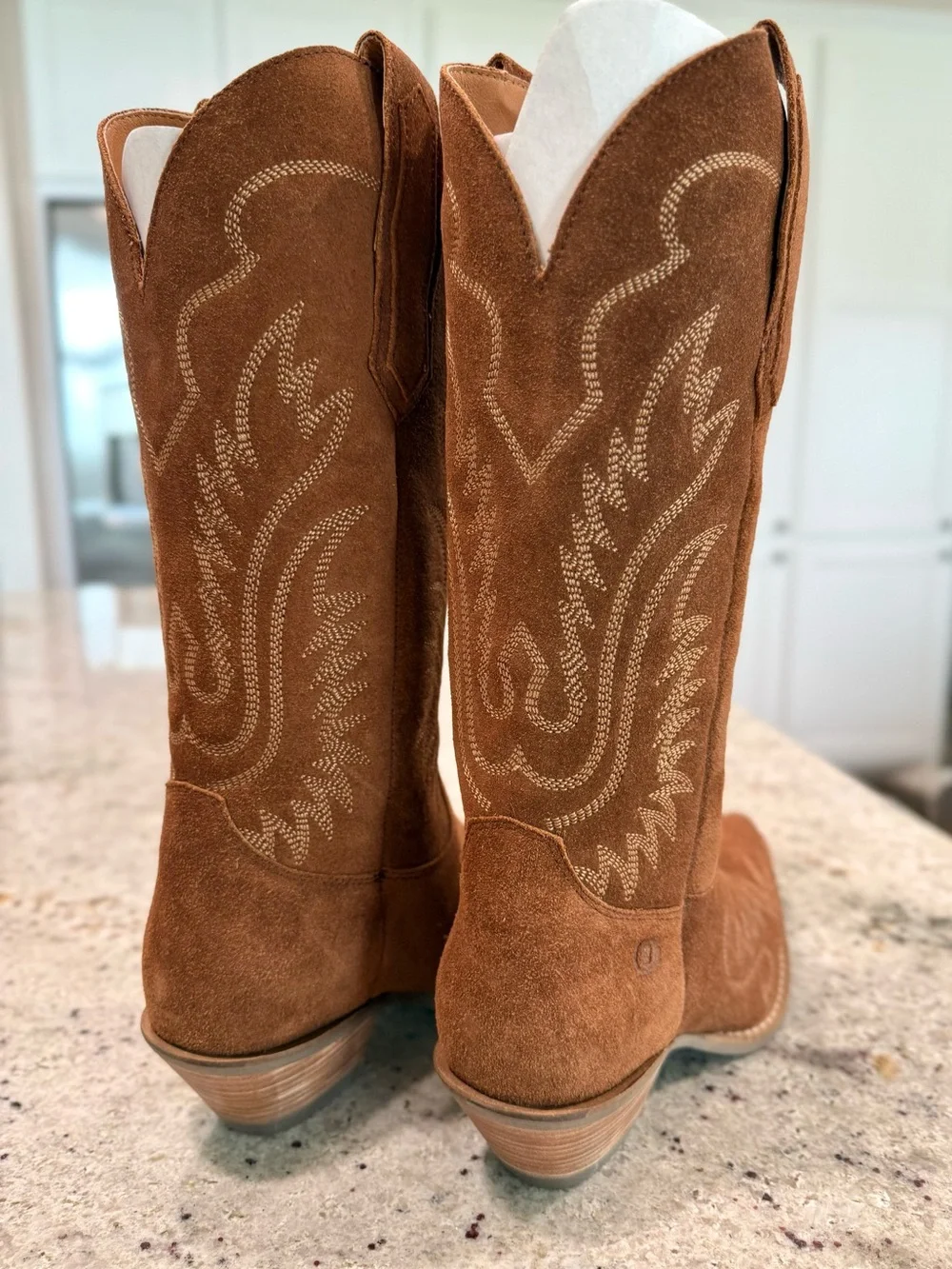 STUNNING Dingo Suede Cowboy Boots "NWT" - Picture 8 of 14